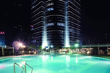 上海金陵紫金山大酒店室外游泳池