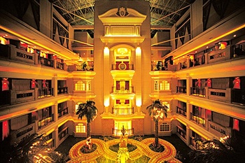 上海南新雅皇冠假日酒店中庭
