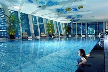 上海浦东香格里拉酒店游泳池
