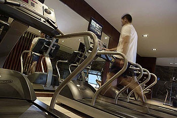 大连中远海运洲际酒店健身房/健身中心