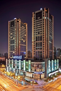 上海铭德大酒店酒店夜景