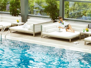 上海静安洲际酒店游泳池