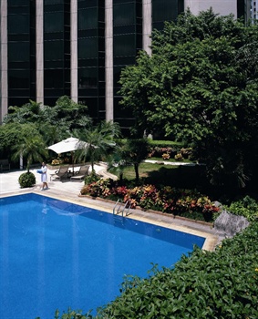 深圳香格里拉大酒店游泳池