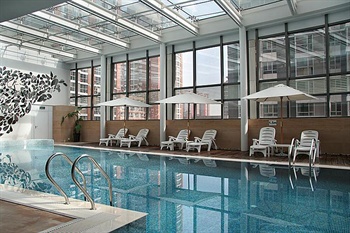 北京中奥马哥孛罗大酒店游泳池