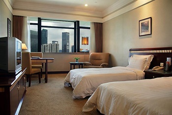 深圳五洲宾馆标准双床房