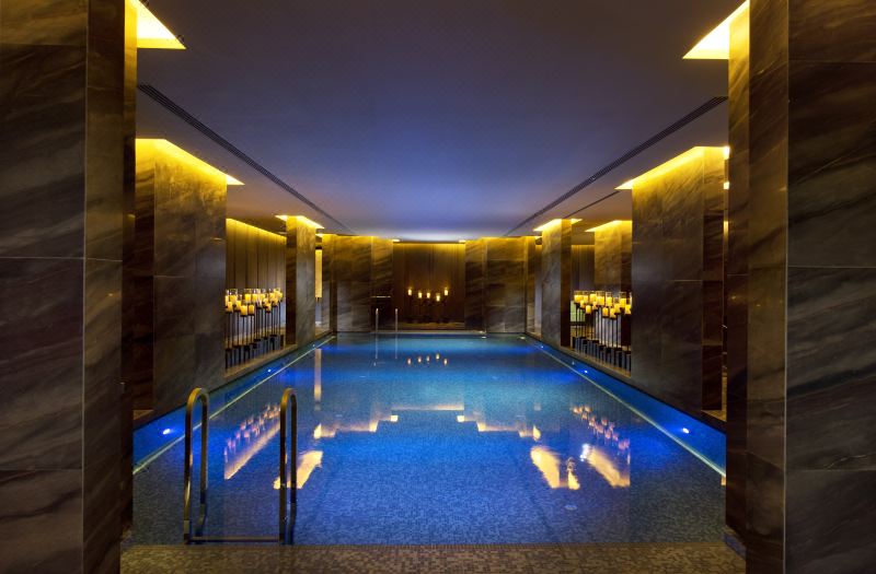 北京华尔道夫酒店游泳池